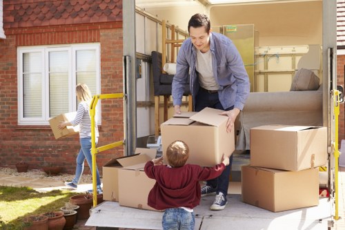 Professional house removalists preparing a move in Shepherdsbush