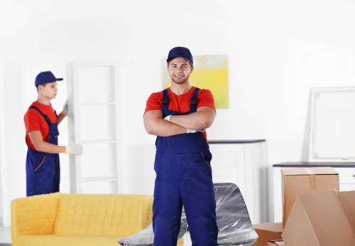 Man with van service assisting a local move in Shepherdsbush