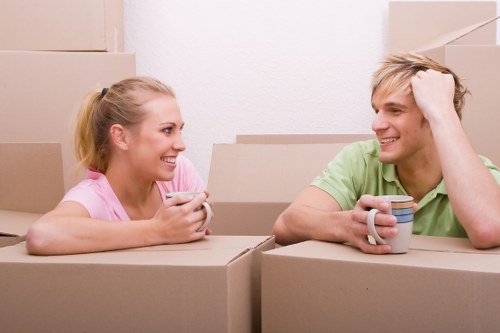 Van loading for a small office or home relocation in Shepherds Bush