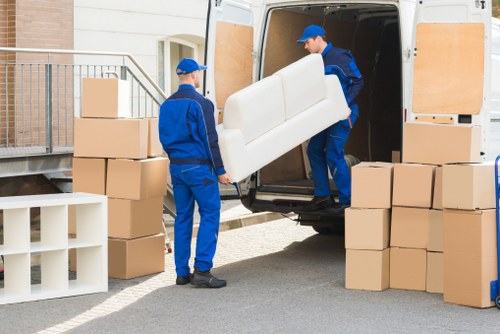 Reliable Shepherds Bush moving service loading household items